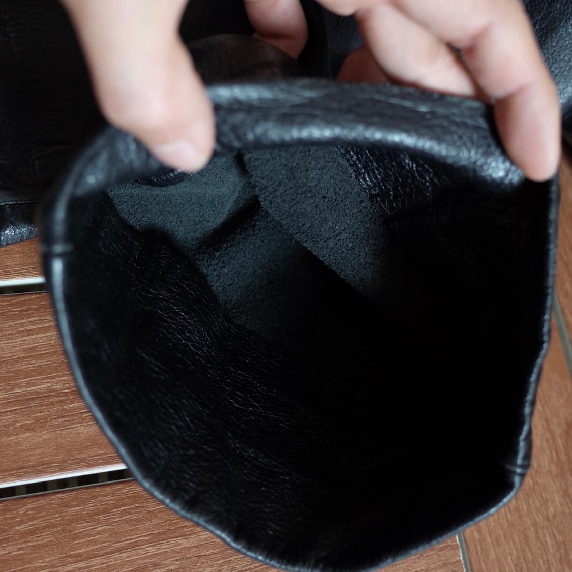 90’s John Bull cow-hide leather pants 상품이미지5