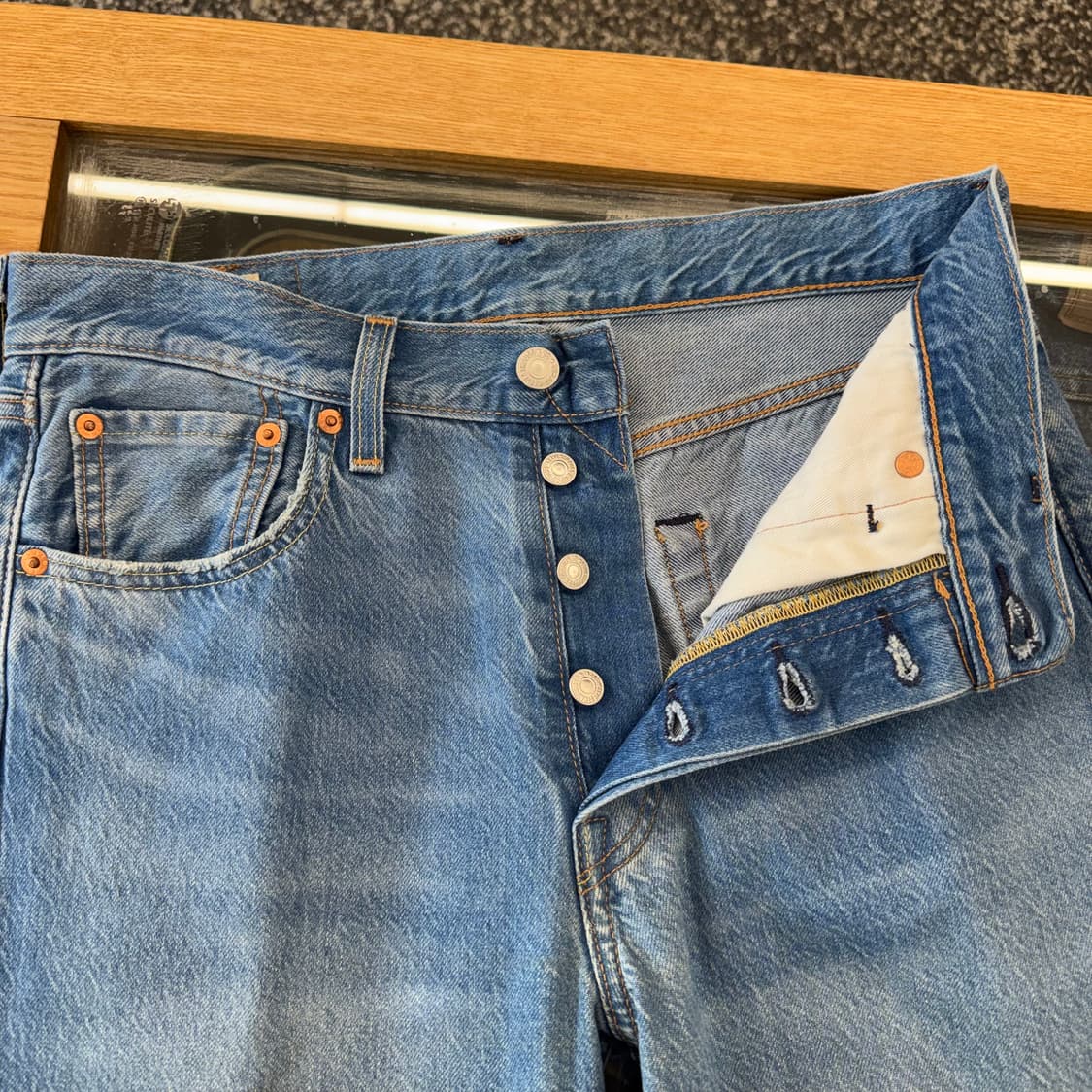 리바이스 501 프리미엄 스트레이트 진 (30)  상품이미지5