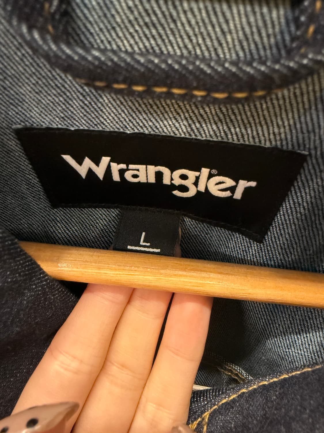 랭글러 새상품 데님 자켓 상품이미지6