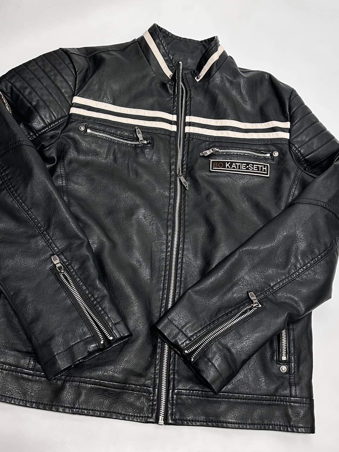 KATIE SETH 라이더 자켓 상품이미지3