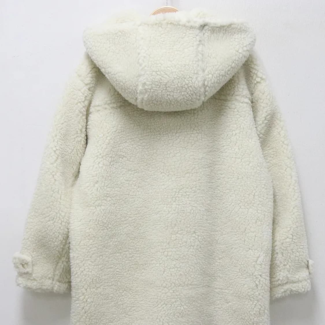 UNGRID 아이보리 양털 떡볶이 코트 61015 상품이미지7