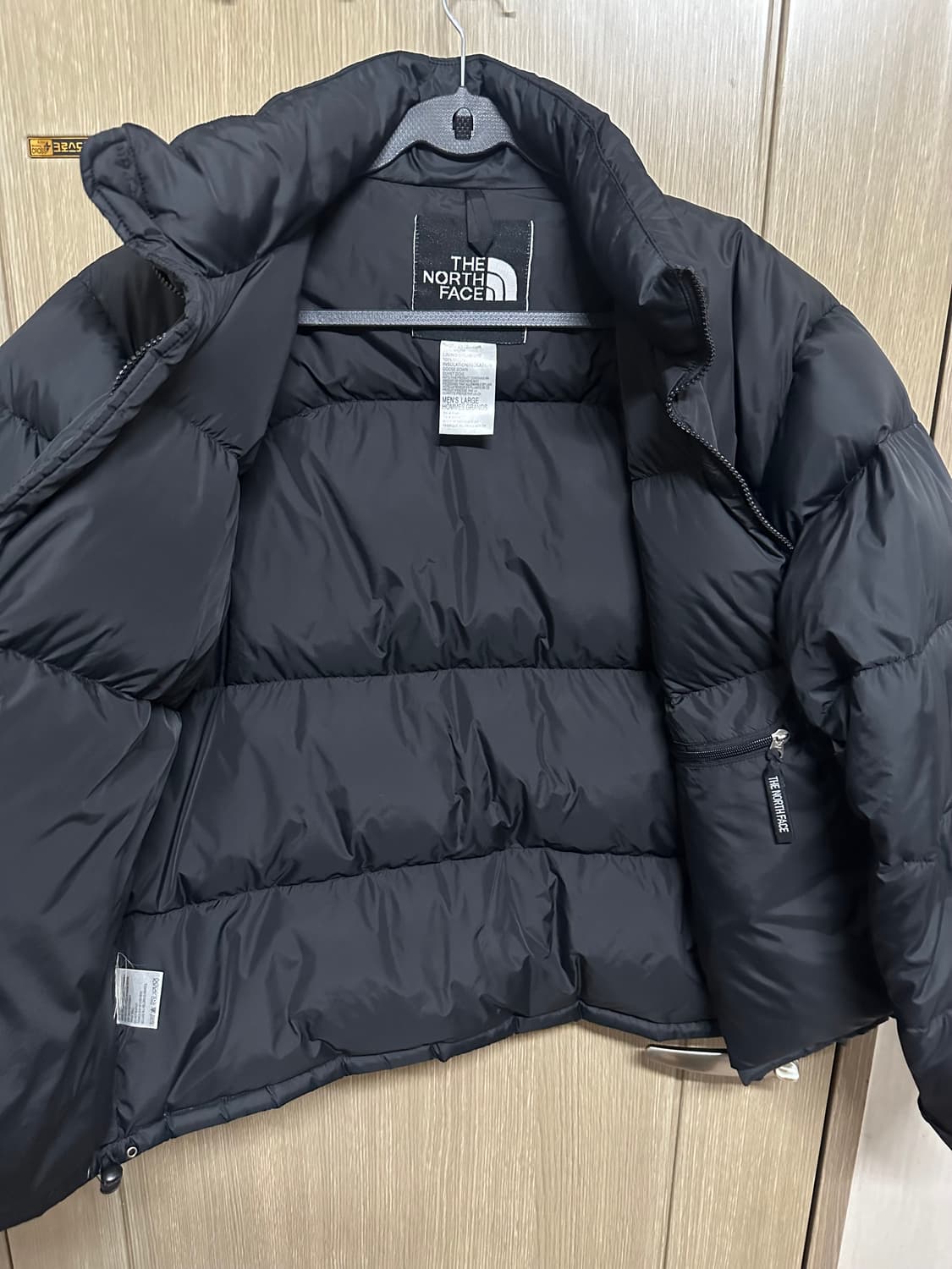 노스페이스 700 눕시 패딩 블랙 L 상품이미지5