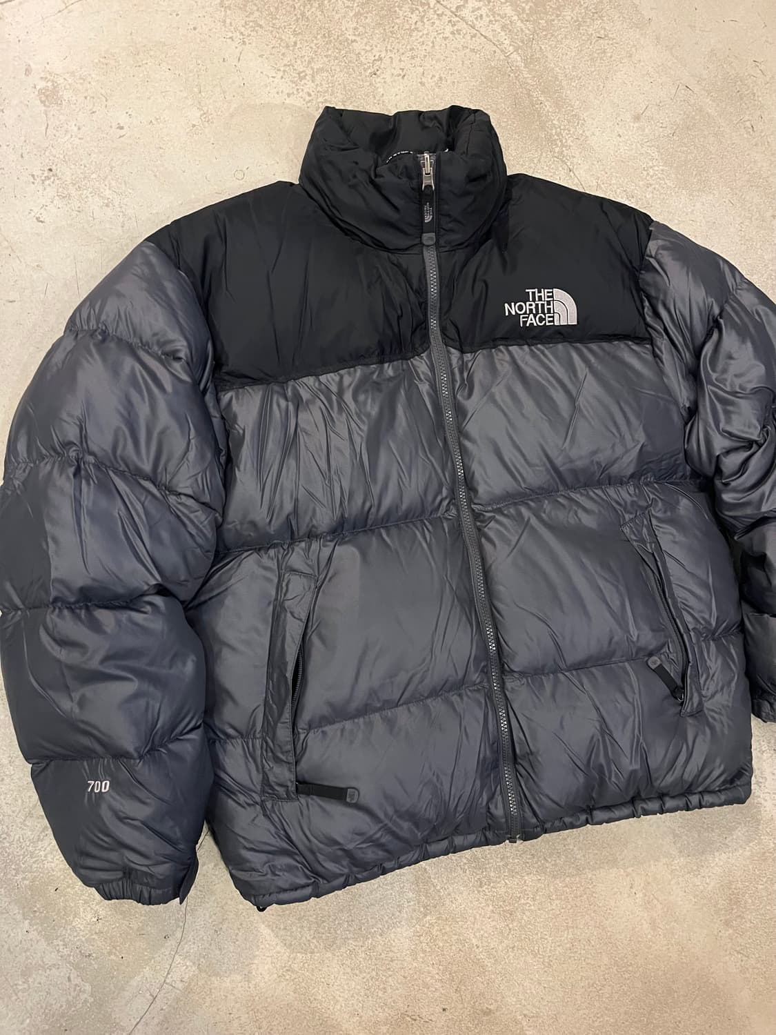 빈티지 노스페이스 눕시 700 차콜 상품이미지1