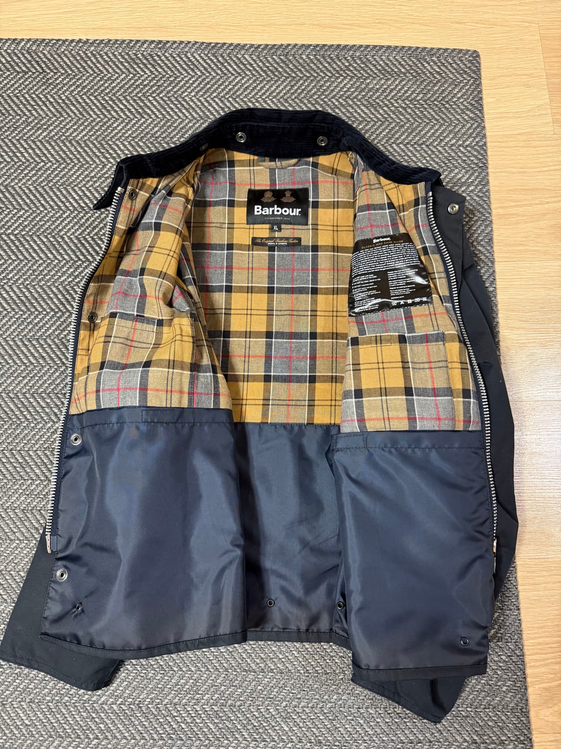 바버 / SPEY 스페이 왁스 자켓 XL(110) 사이즈 상품이미지6