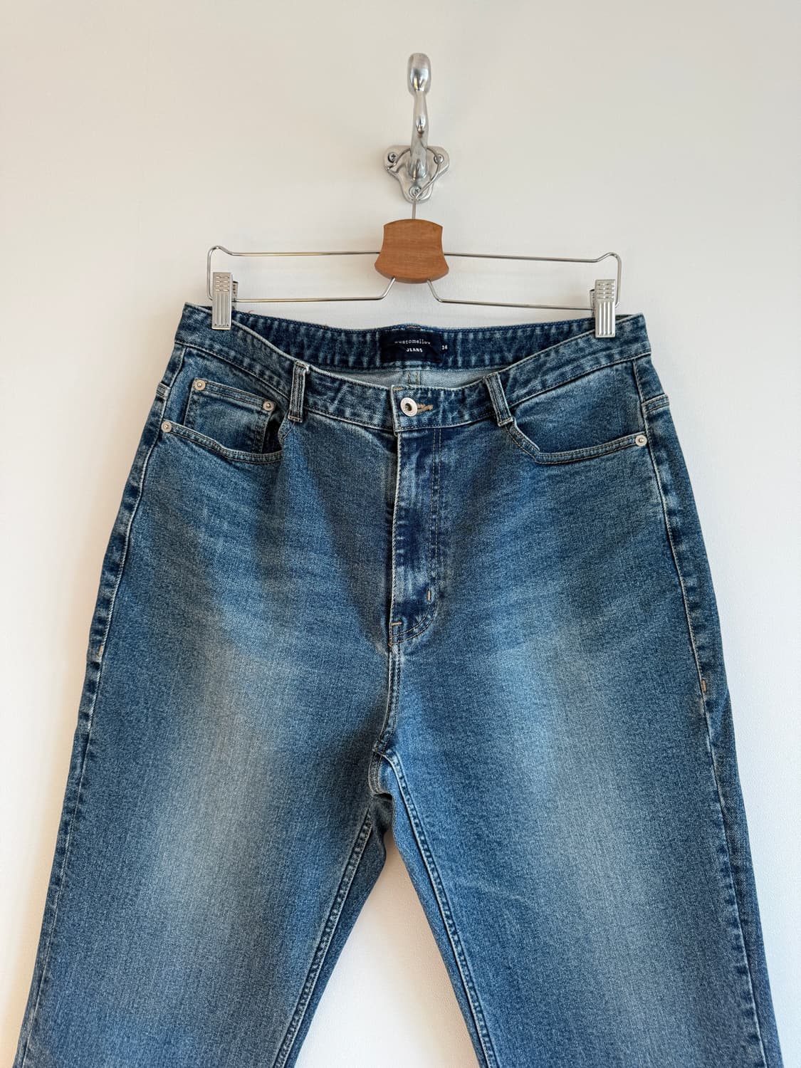 커스텀멜로우(customellow) 롱업 데님 상품이미지2