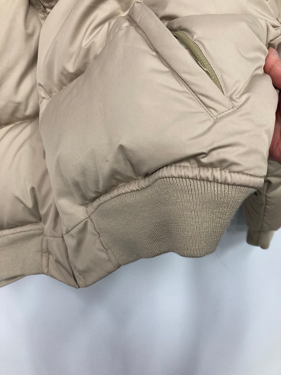 폴로 베이지 패딩 상품이미지5