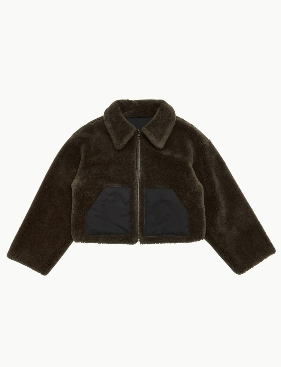 아모멘토 리버시블 퍼자켓 REVERSIBLE SHEARLING  상품이미지2