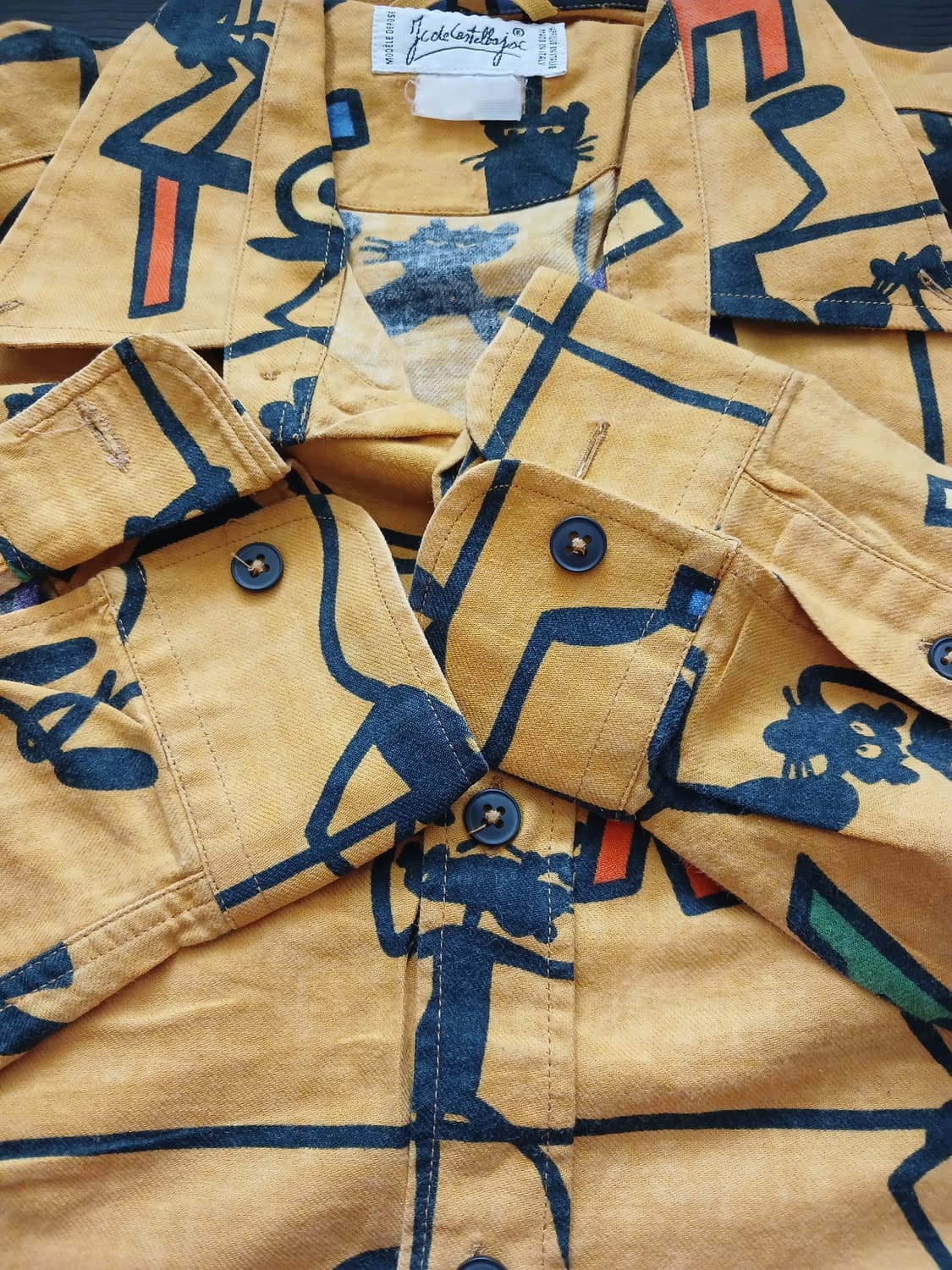 JC de Castelbajac 핑크팬더 쉐도우 셔츠 상품이미지4