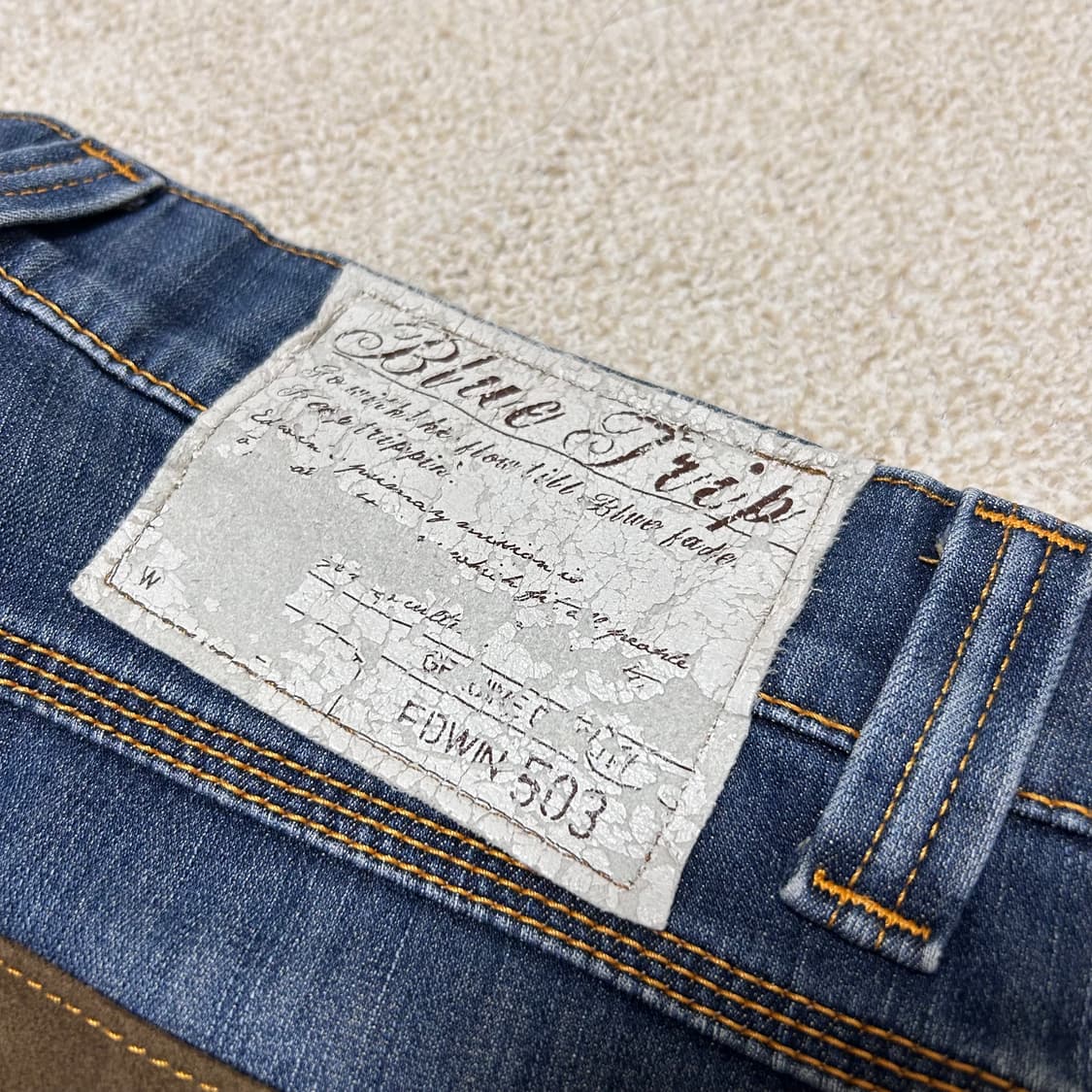 Edwin Western Mood Denim Jean 상품이미지4