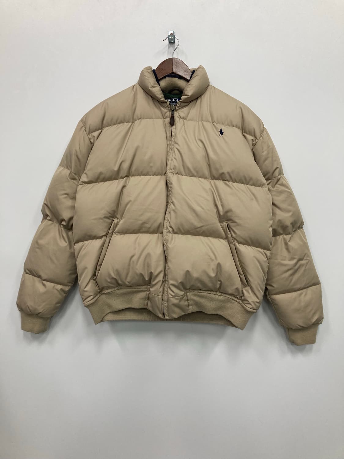 폴로 베이지 패딩 상품이미지1