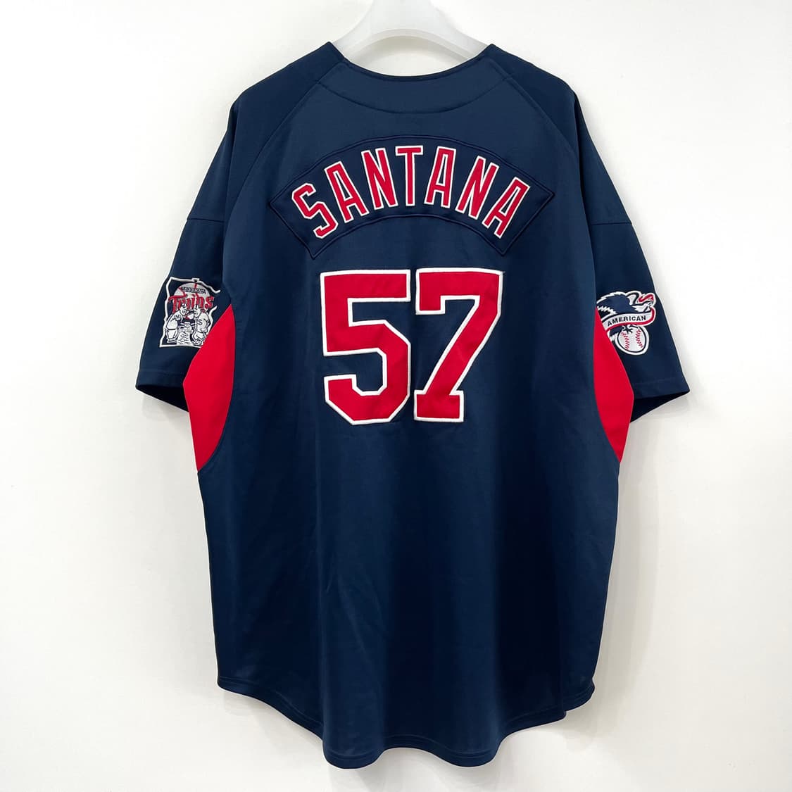 나이키 MLB 미네소타 트윈스 요한 산타나 반팔 유니폼 상품이미지2