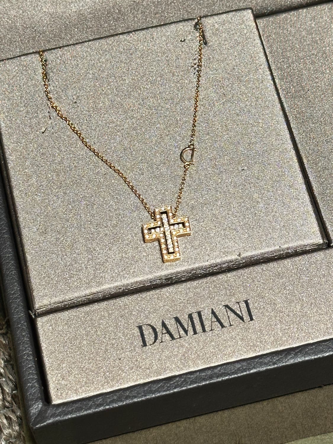 다미아니 벨에포크 핑크골드 다이아 목걸이 상품이미지1