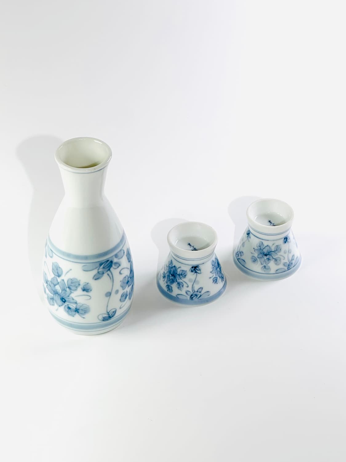 일본 빈티지 수공예 도자기 주병&잔 set 상품이미지4