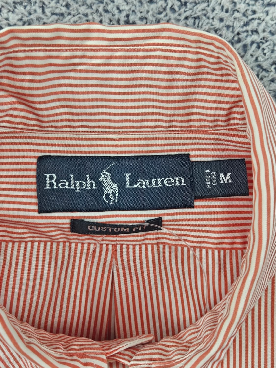 폴로랄프로렌 커스텀 핏 스트라이프 버튼다운 셔츠 ( M ) / 11652 상품이미지9