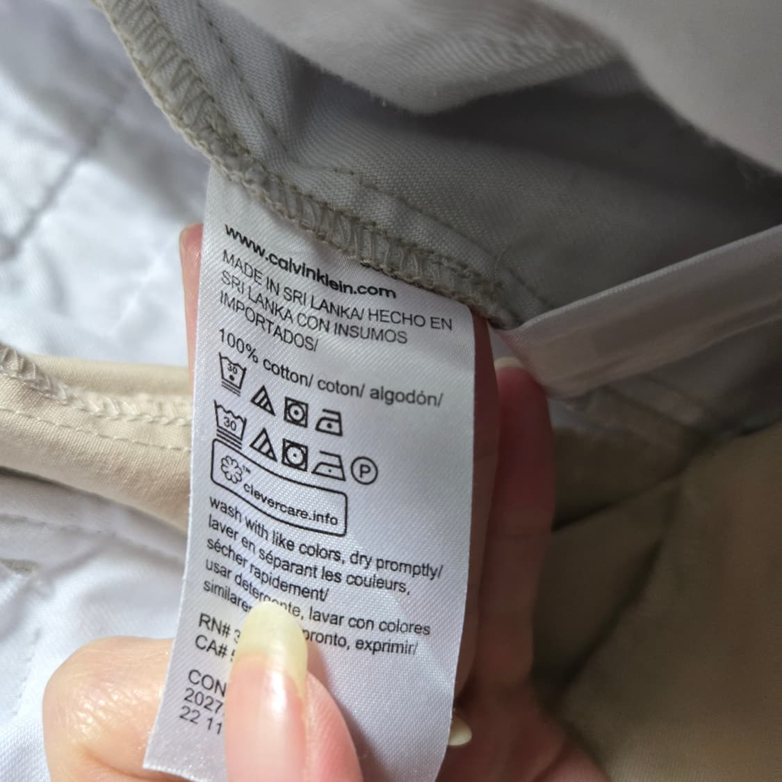 캘빈클라인 여성 와이드 팬츠  상품이미지5