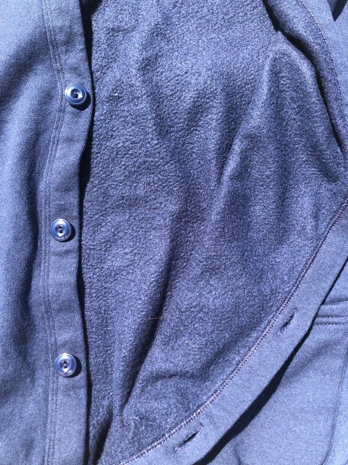 빈티지 구제 네이비 브이넥 가디건 상품이미지8