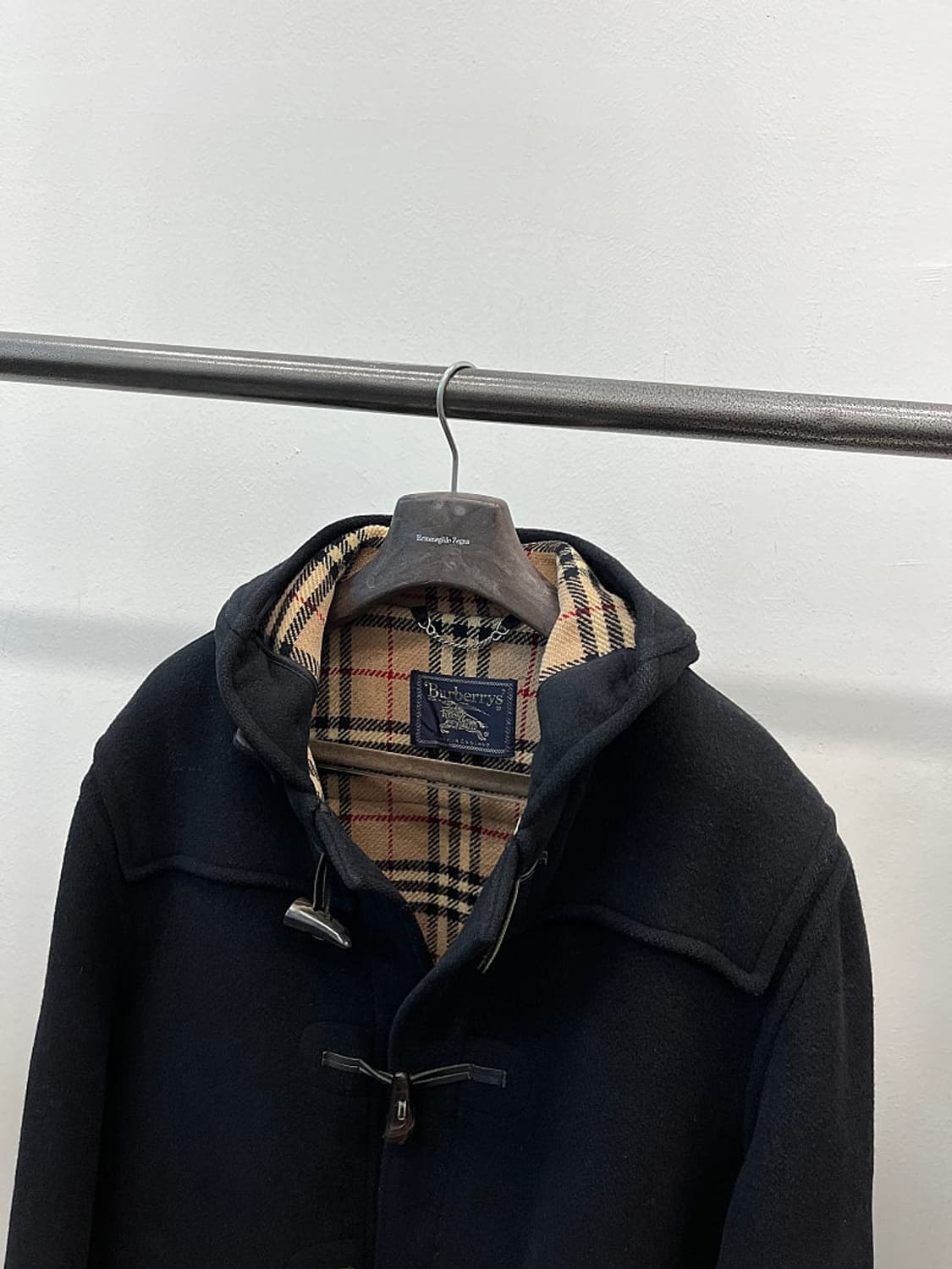 100) 버버리 울 더플코트  상품이미지2