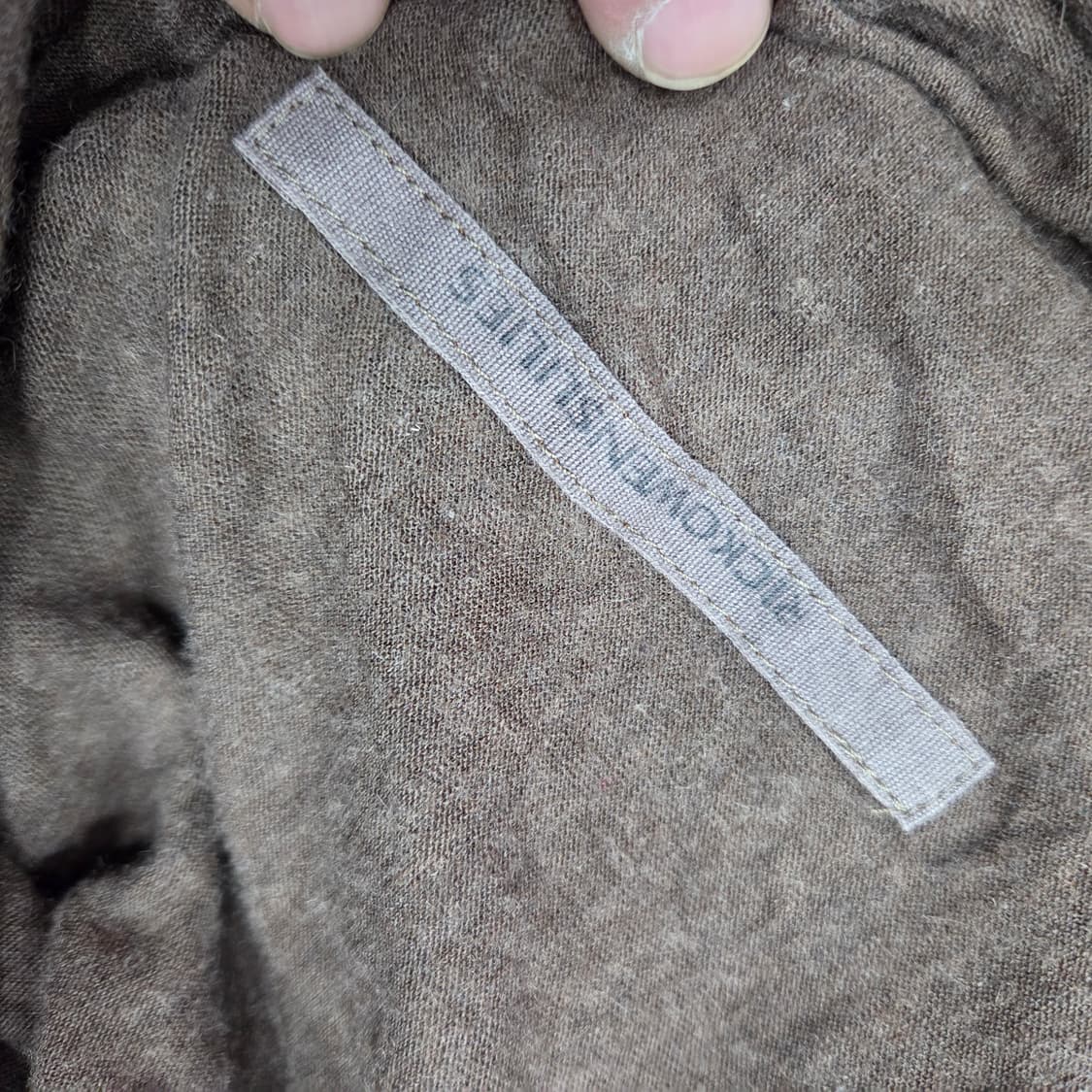 릭오웬스 드레이프 집업 상품이미지3