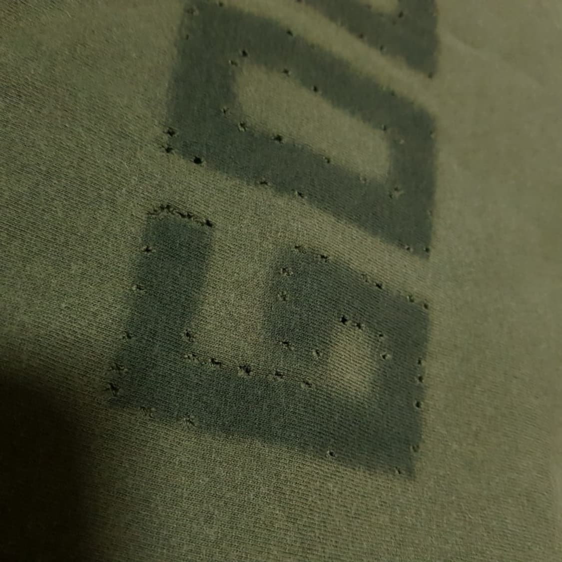 골든구스 빈티지카키반팔셔츠 상품이미지5