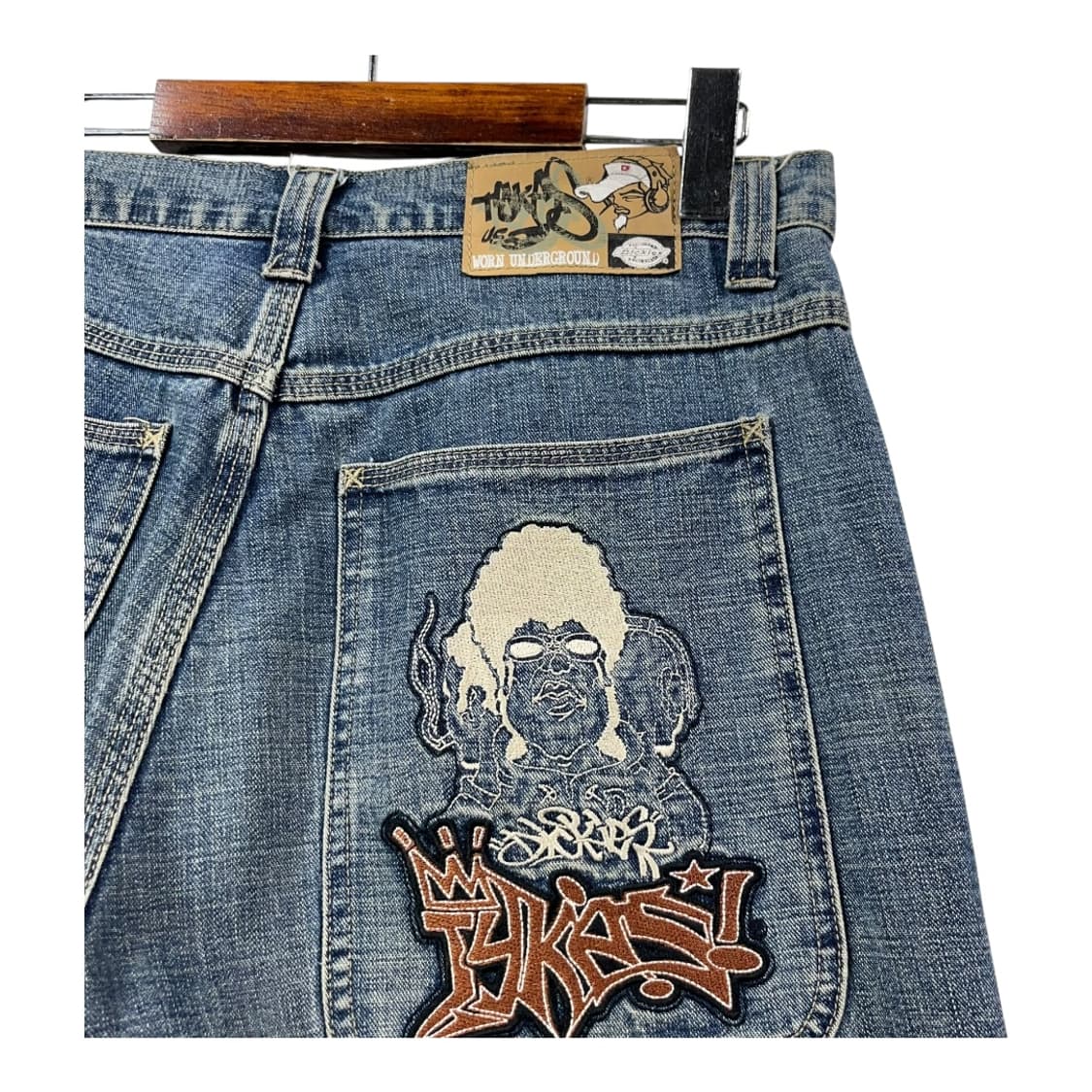 [Dickies] 디키즈 USA Tykes 자수 데님 카펜터 팬츠 상품이미지4