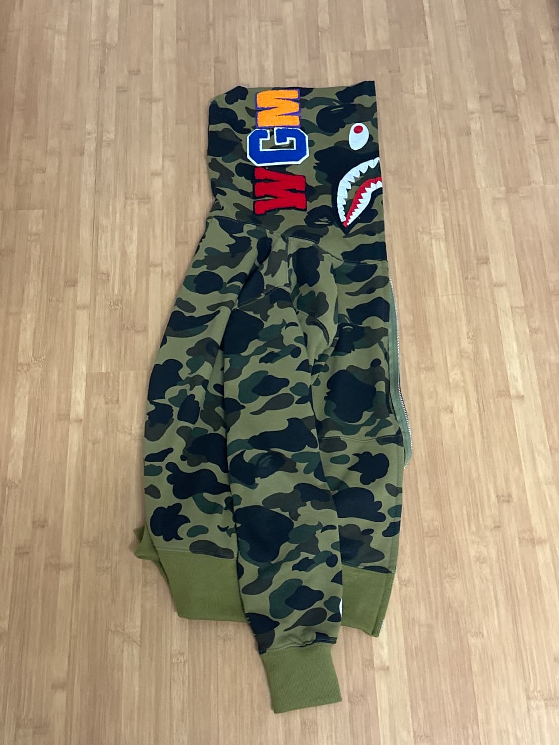 베이프 후드집업 S 상품이미지1