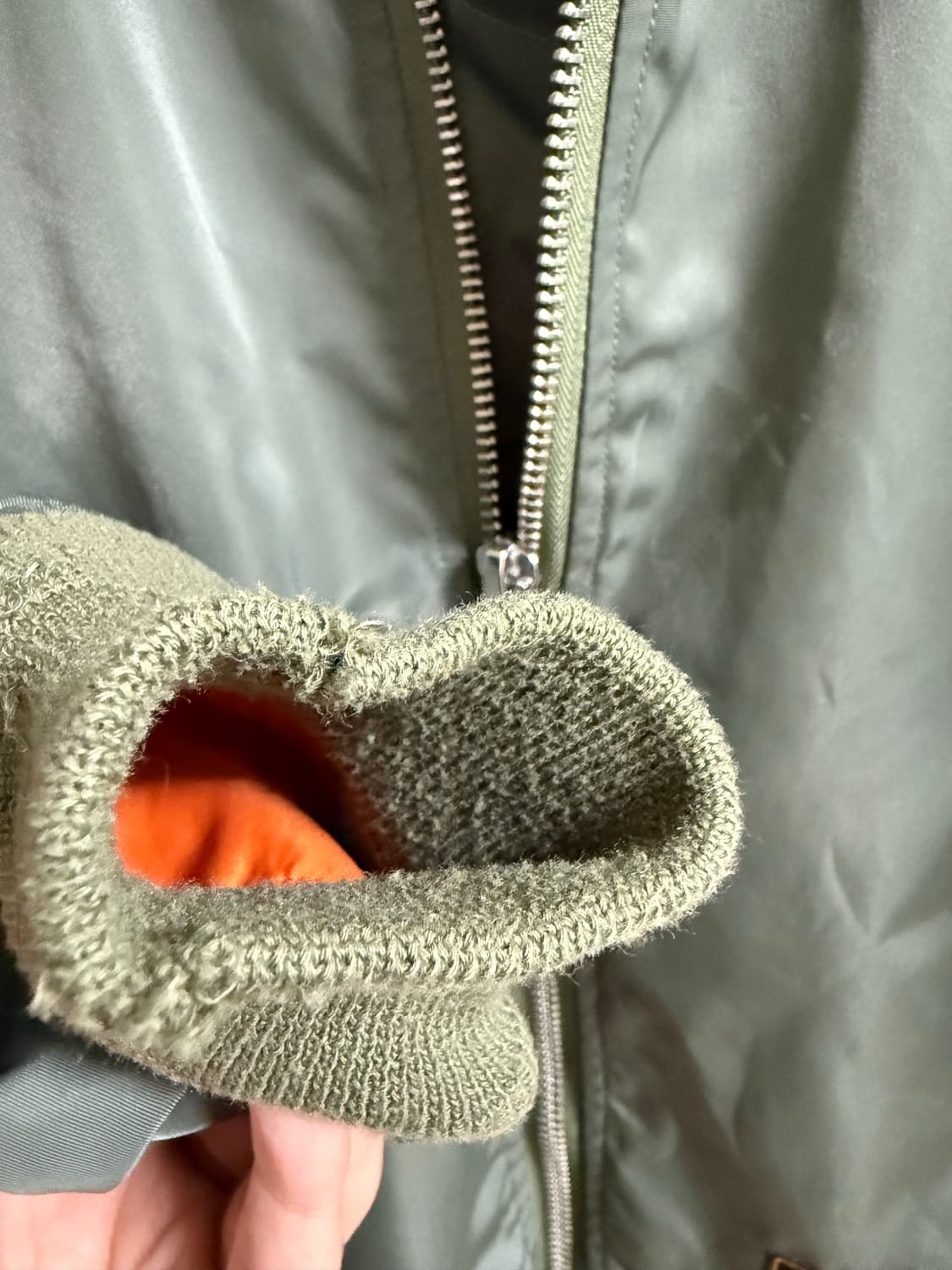 FUCT advertisement Ma-1 XL jacket 상품이미지5