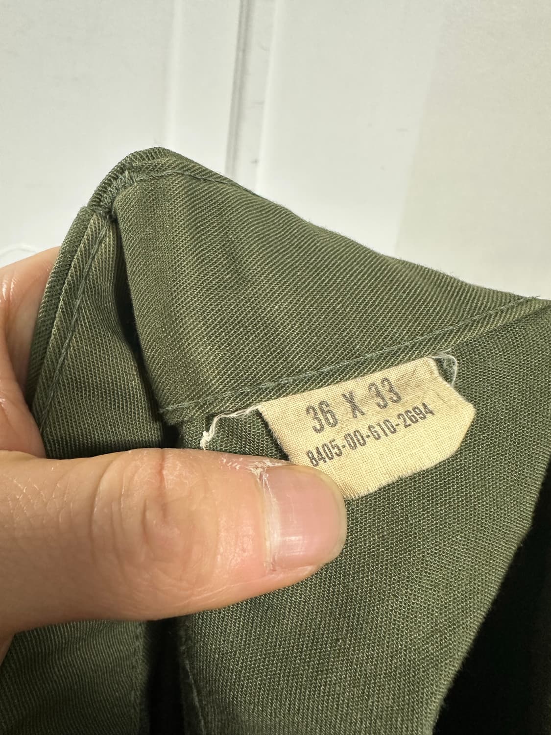 미군 OG-507 퍼티그 팬츠 상품이미지5