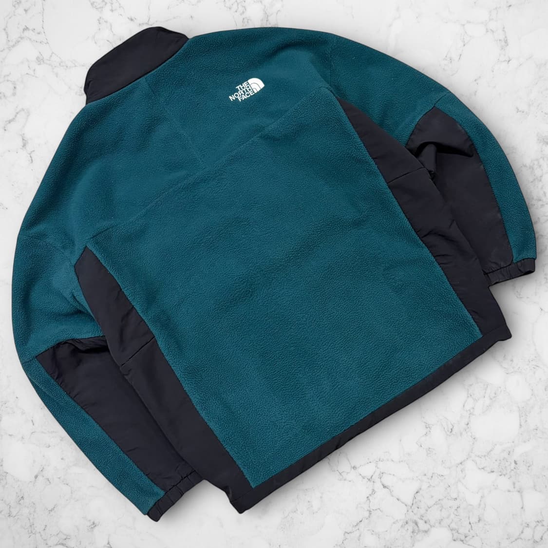 [L] 노스페이스 화이트라벨 마데라 그린/블랙 플리스 자켓 C504 상품이미지2