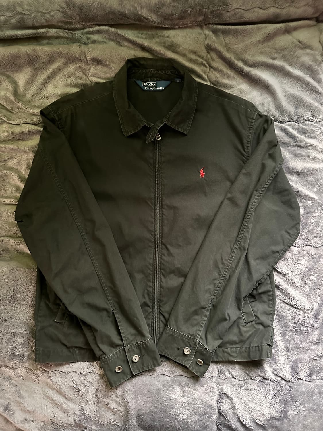 폴로 랄프로렌 코튼 자켓 블랙 상품이미지1