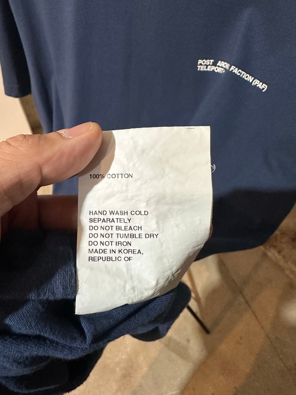 포스트아카이브팩션(PAF) 텔레포트 반팔 상품이미지5