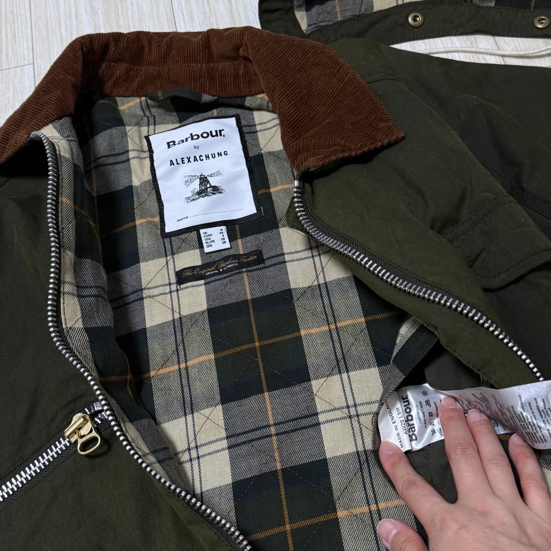 바버 알렉사청 콜라보 Barbour Alexa Chung 상품이미지4