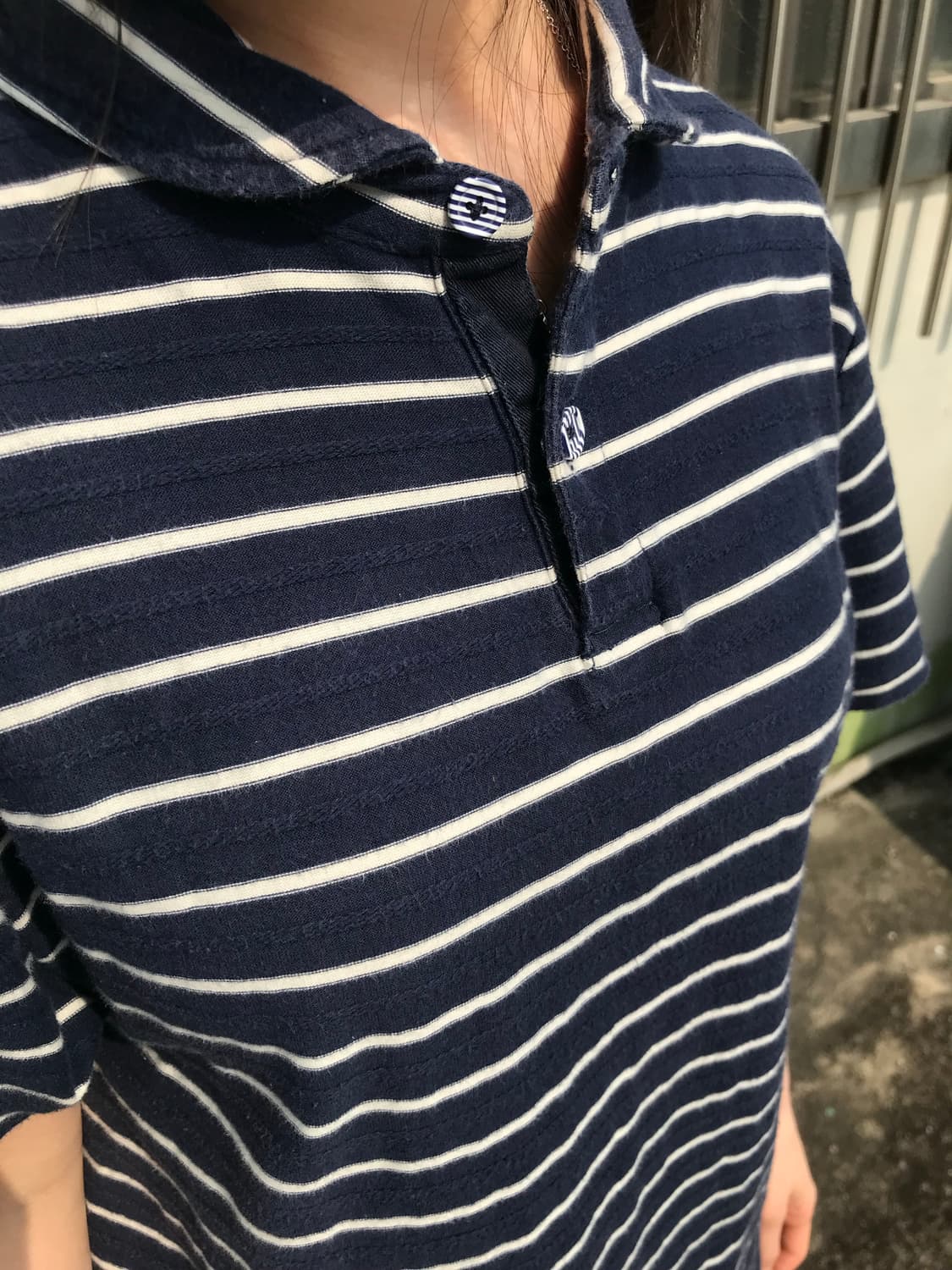 5th Corner 스트라이프 폴로티 상품이미지5