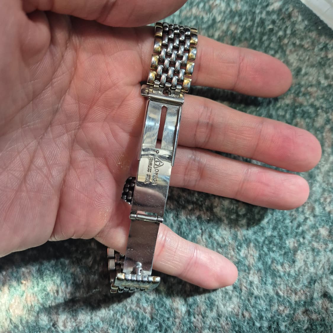 오메가 드빌 빈티지 콤비 쿼츠시계 상품이미지7