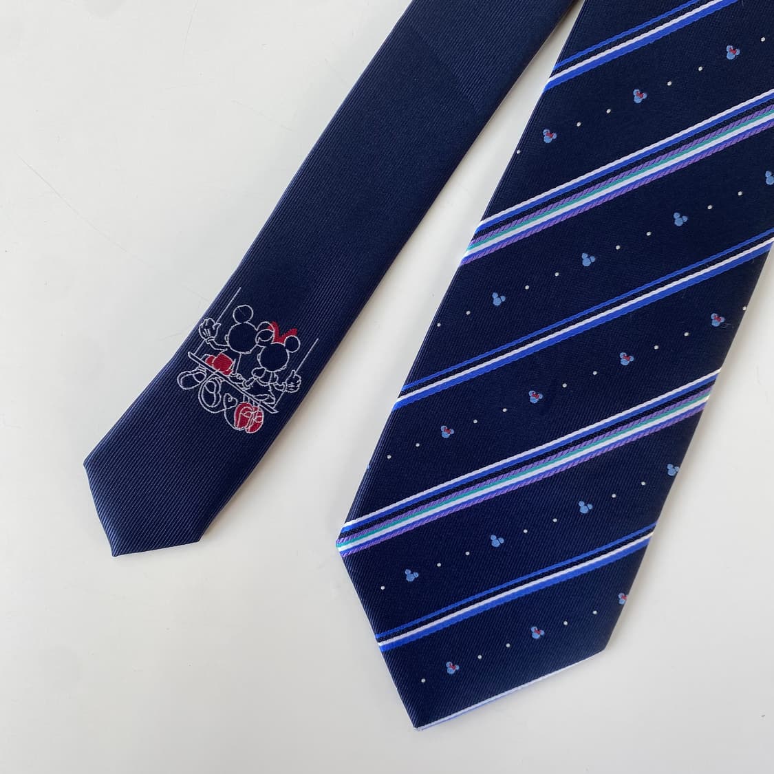 디즈니 캐릭터미키마우스 실크넥타이 8.3cm 상품이미지2