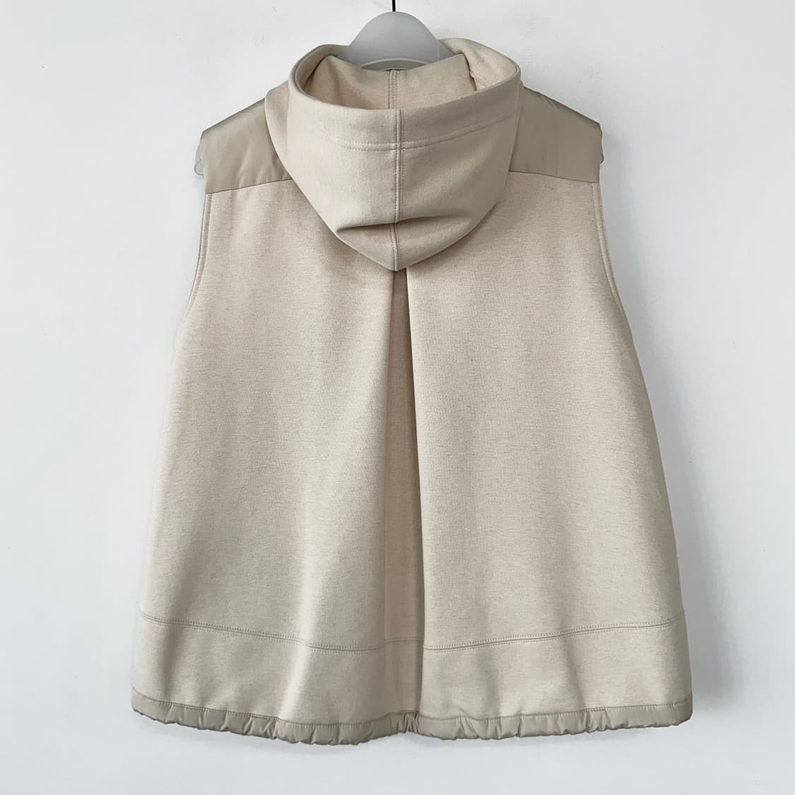 르베이지 LEBEIGE 구스 후드 베스트 상품이미지4