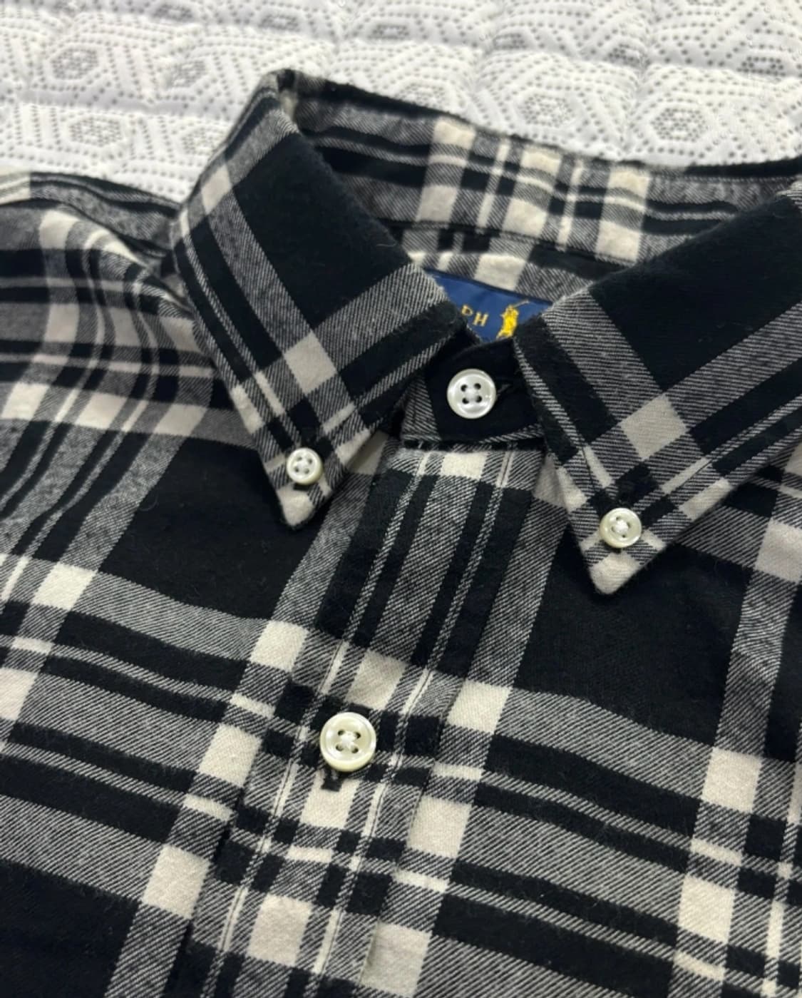 폴로 랄프로렌 남성 체크 셔츠 95 상품이미지2