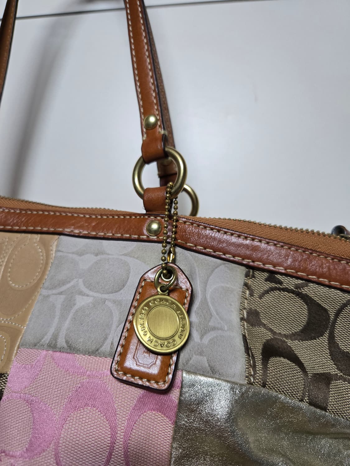 코치 패치워크 숄더백 상품이미지2