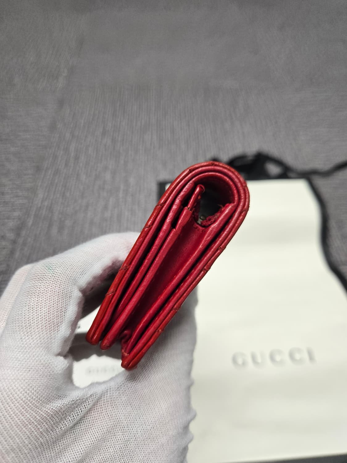 [특가][정품] 구찌 마몬트 마틀라세 반지갑 상품이미지4