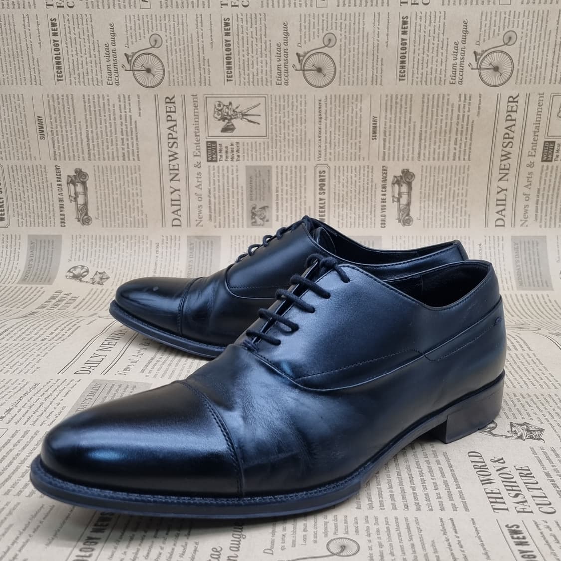 르본디 남성정장구두 실사이즈255 상품이미지1