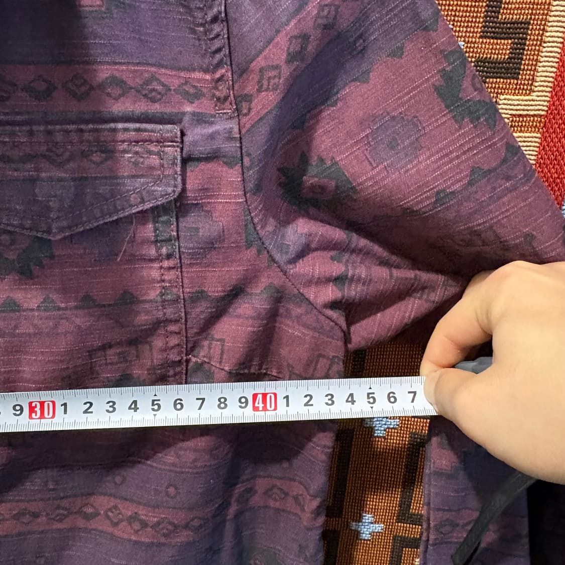 빈티지 아지텍 롱 자켓 새상품 상품이미지9