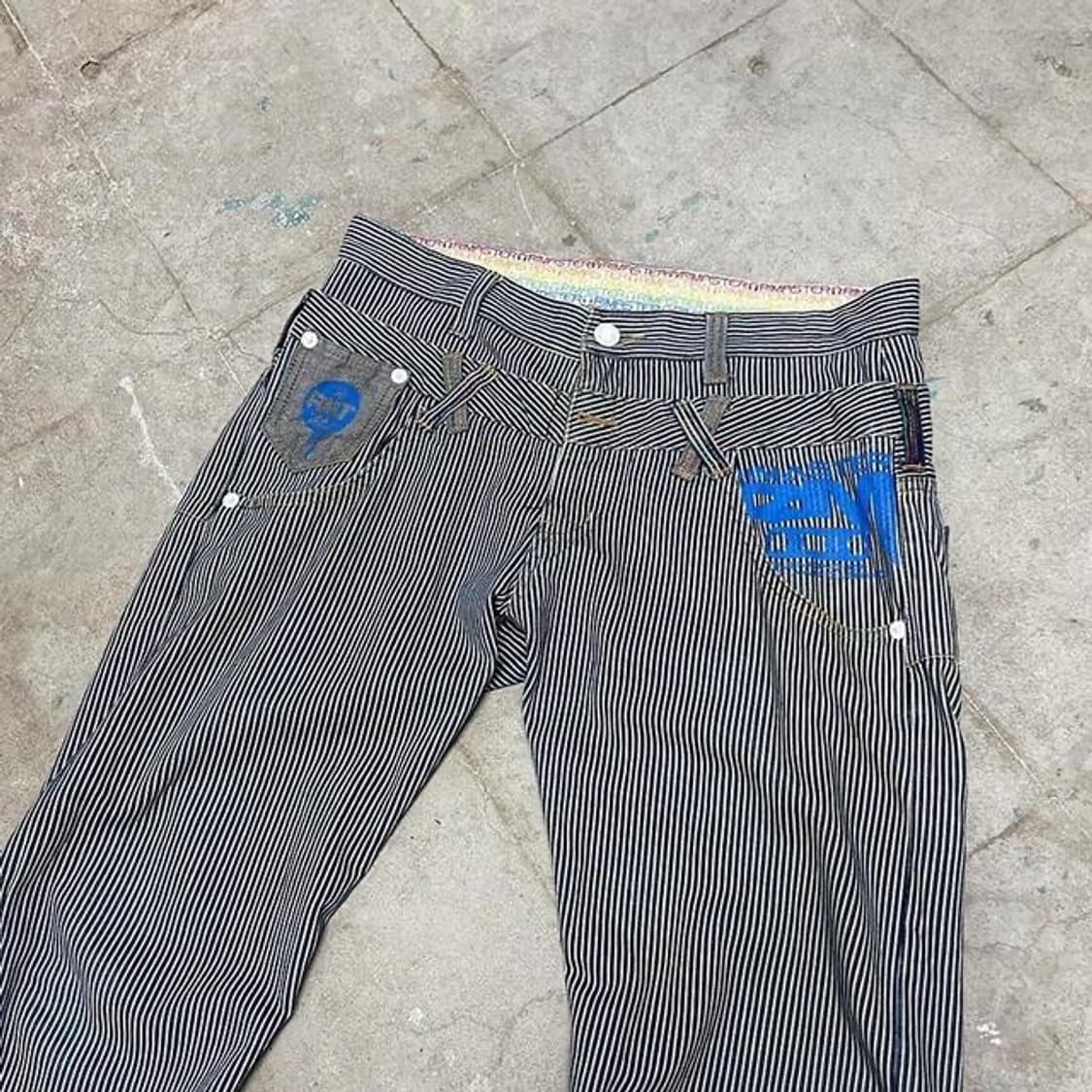 리마스터 제팬 스트라이프 데님 (34)  상품이미지6