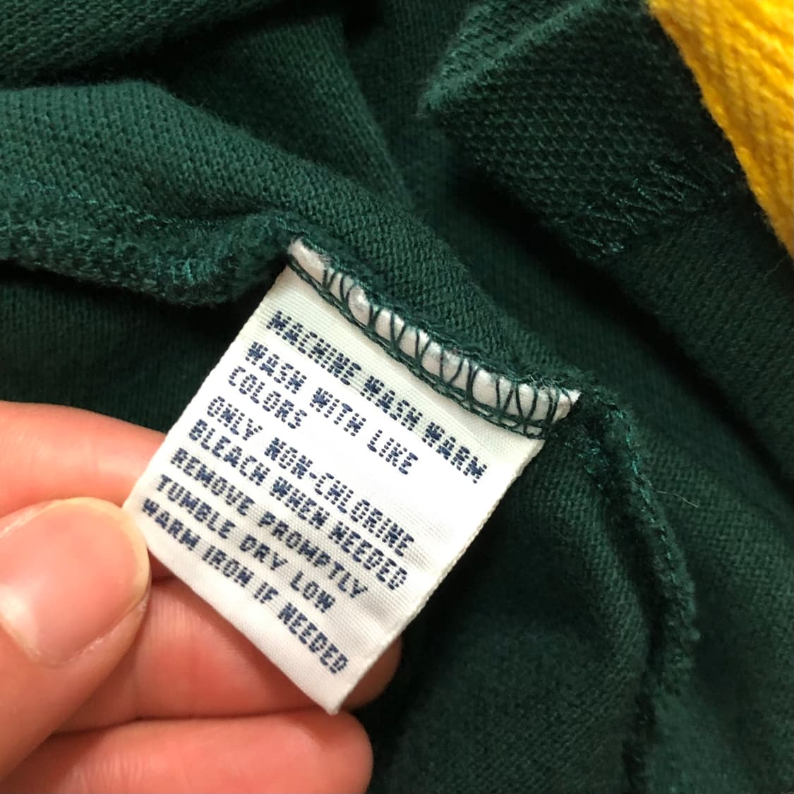 폴로 랄프로렌 빅포니 그린 럭비 카라티 상품이미지7