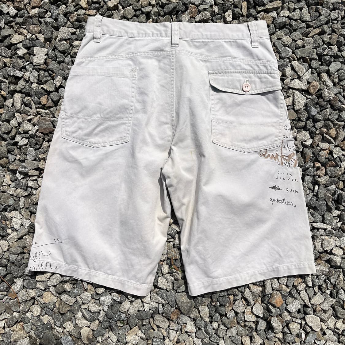 퀵실버(Quiksilver) 자수 로고 빈티지 팬츠 (실측확인) 상품이미지8
