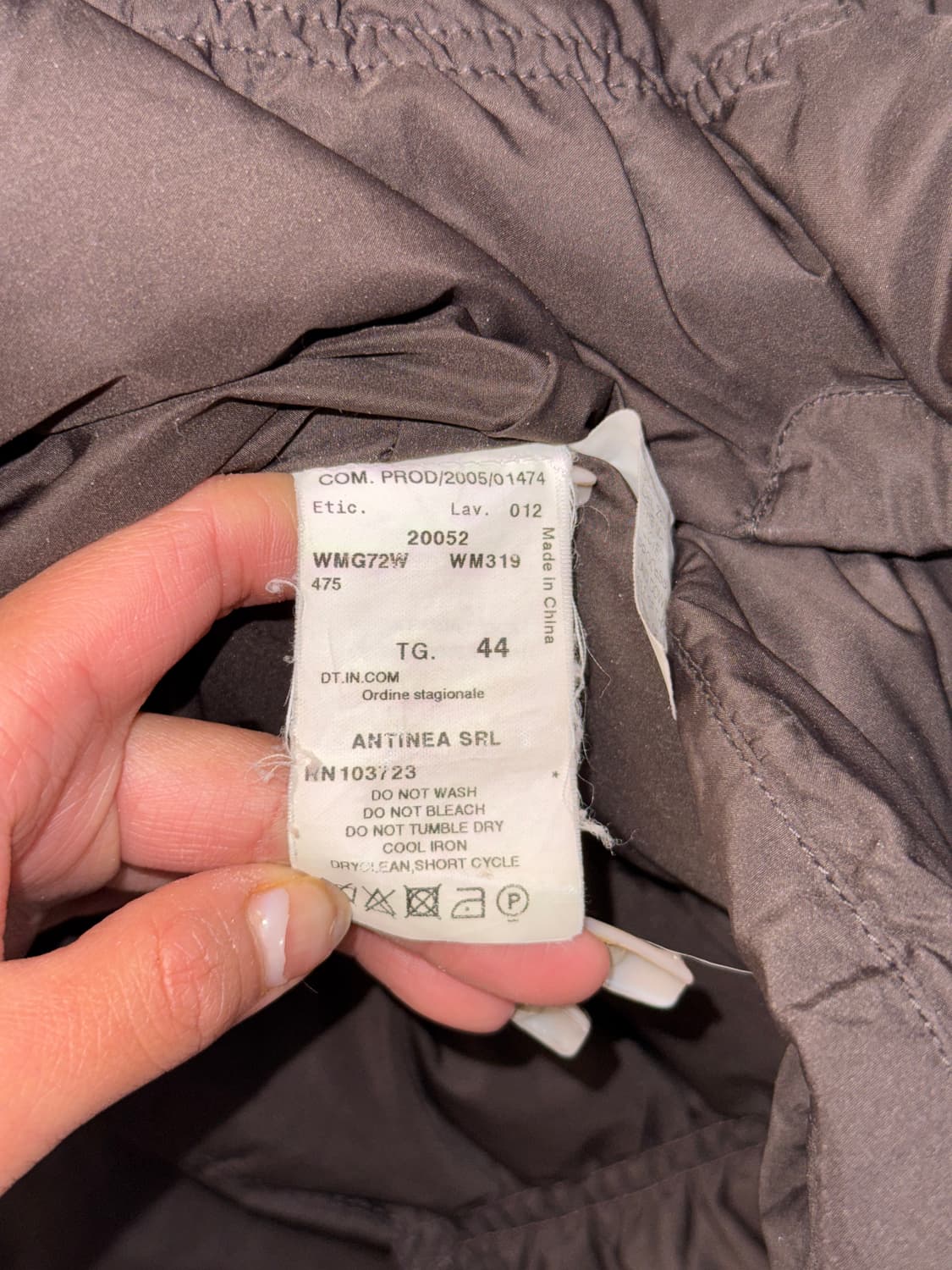 Armani Collezioni brown goosedown puffer 상품이미지5