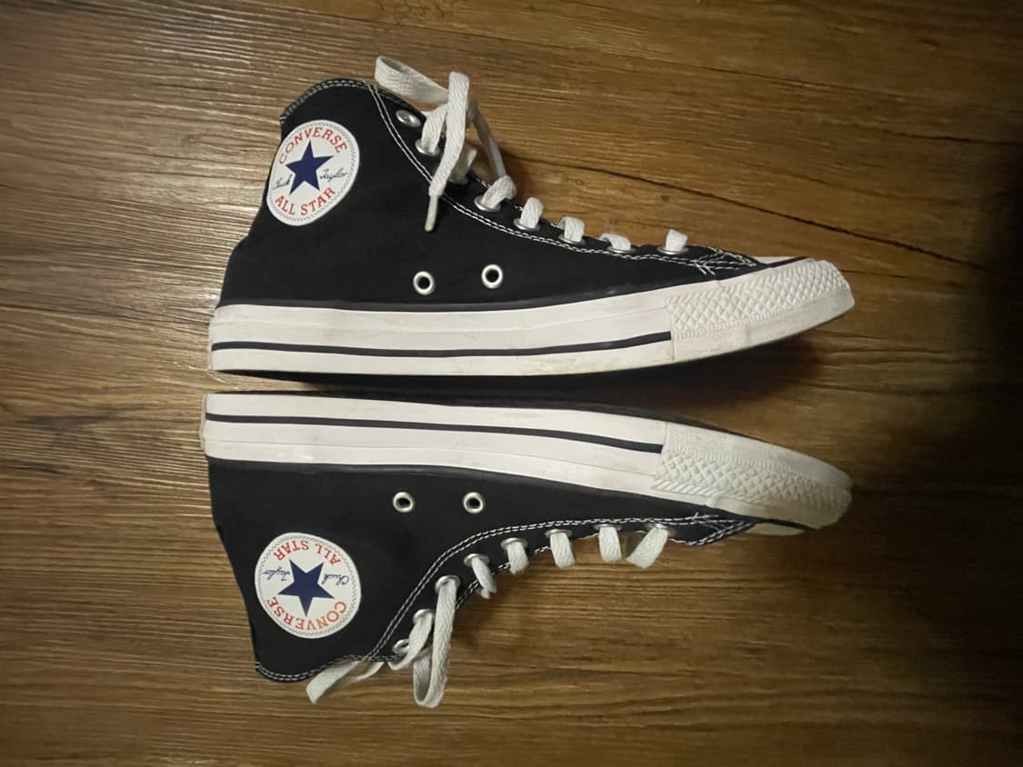 255컨버스 척 테일러 올스타 하이 블랙  상품이미지4