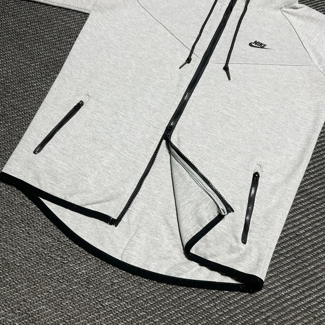 [XL] Nike 나이키 테크팩 그레이 투웨이 후드집업 자켓 상품이미지3