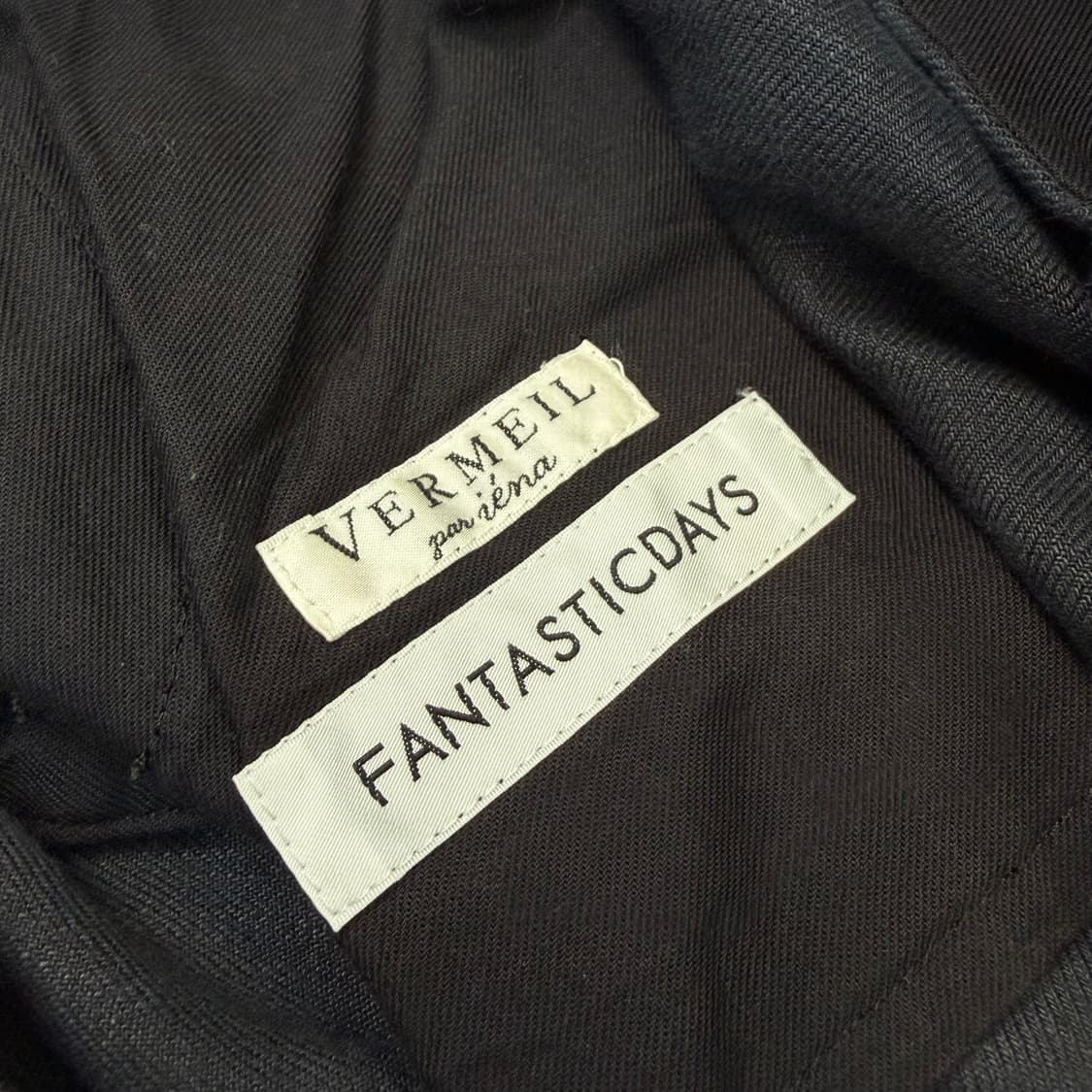 VERMEIL FANTASTICDAYS 우먼스 린넨 세미와이드 팬츠  상품이미지3