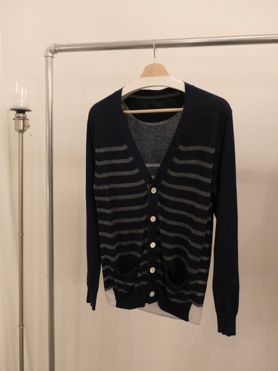 사카이 스트라이프 가디건 상품이미지1