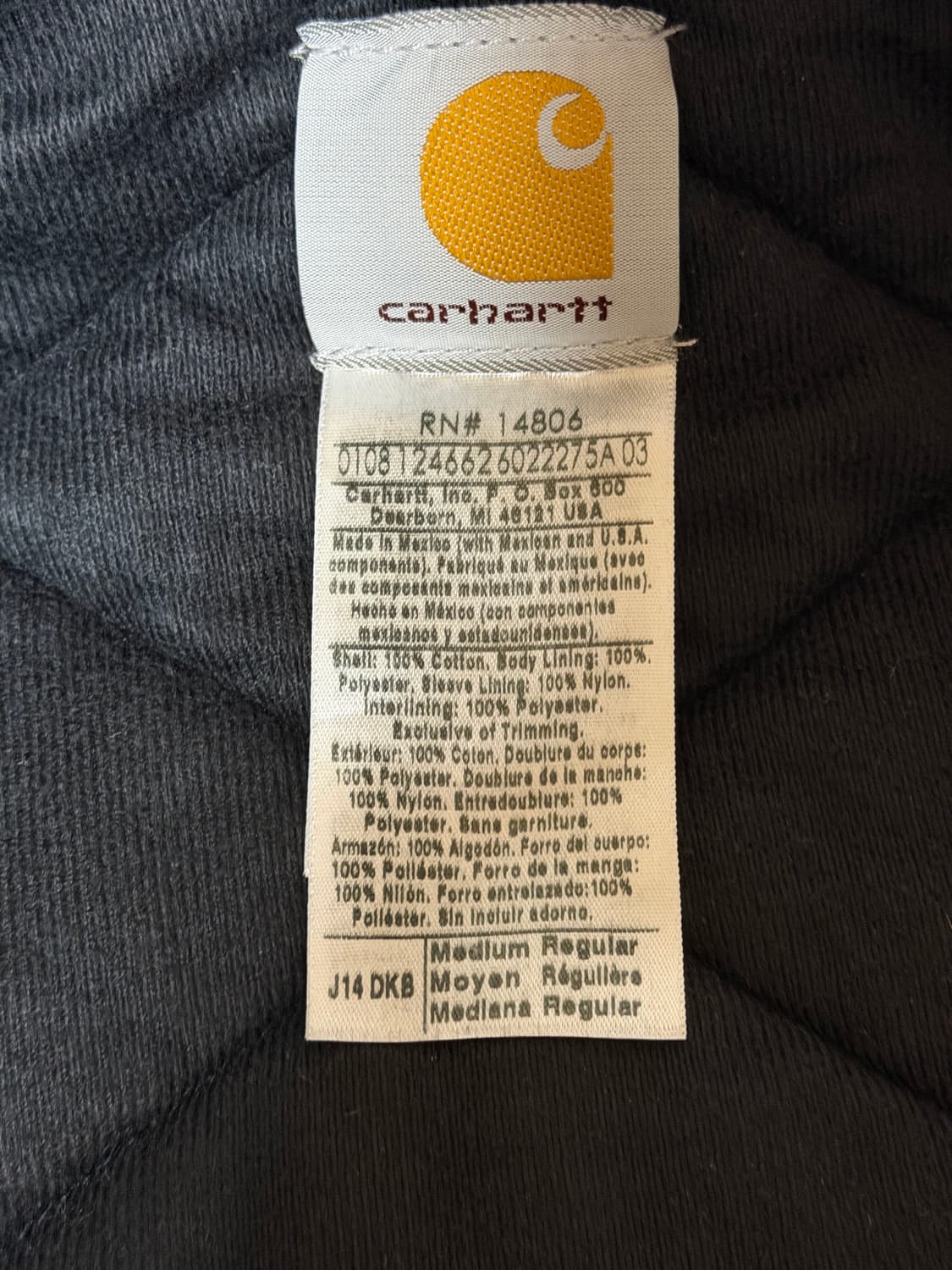 (M) 칼하트 산타페 J14 DKB 상품이미지6