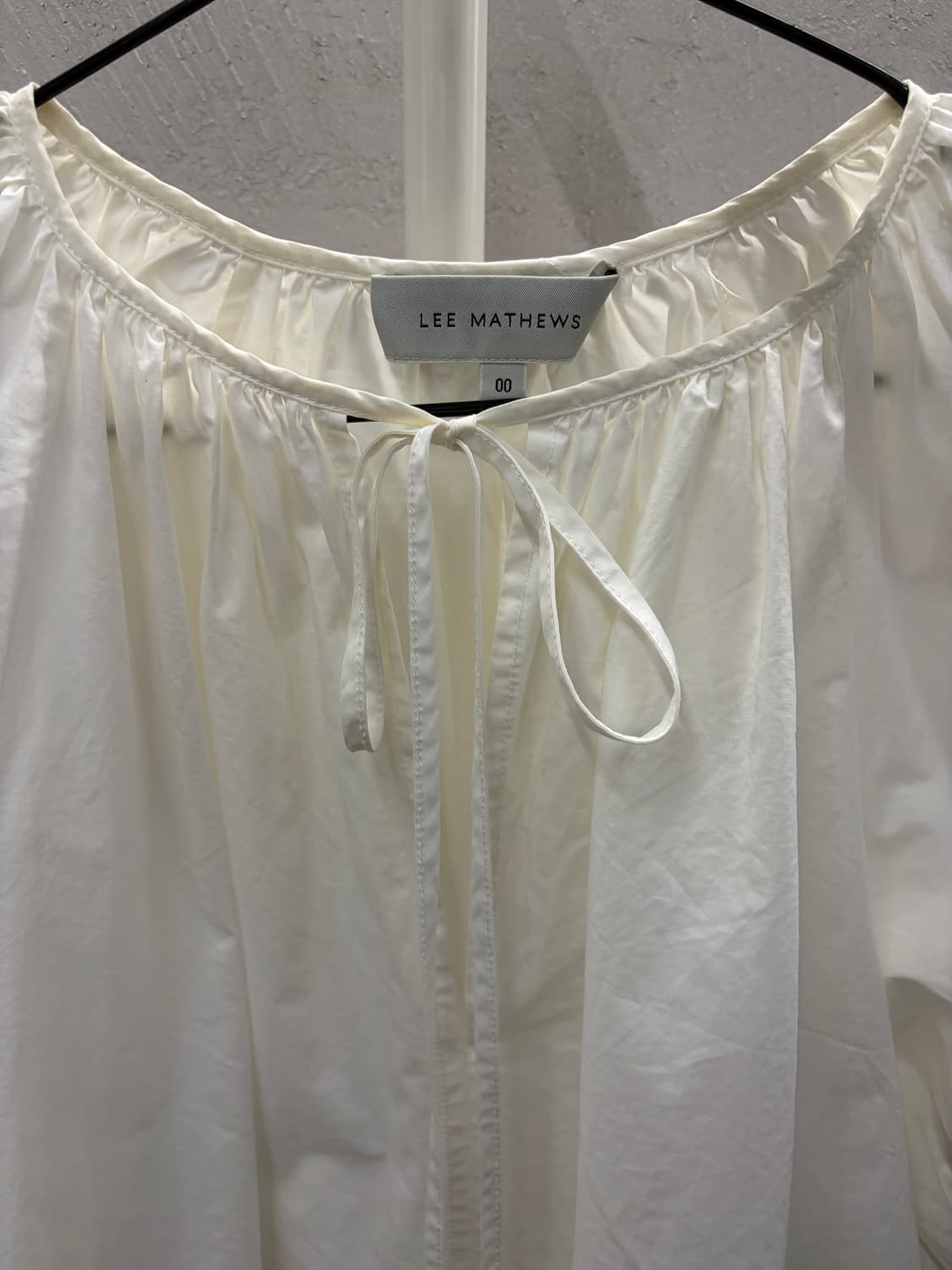 리매튜스 Lee Mathews 화이트 블라우스 상품이미지2